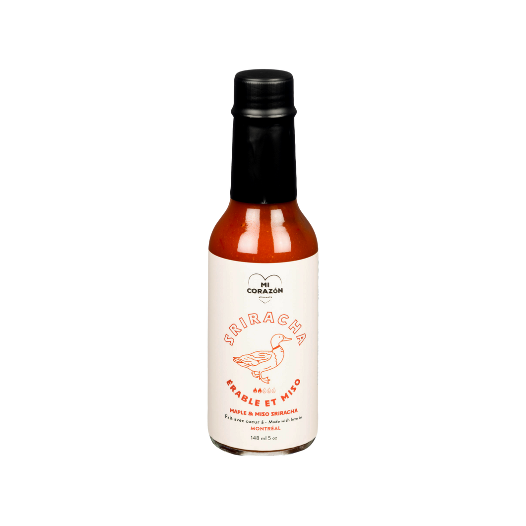 Sauce piquante Sriracha Érable & Miso
