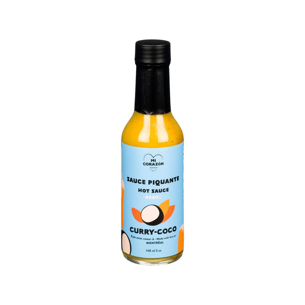 Sauce piquante Curry-Coco