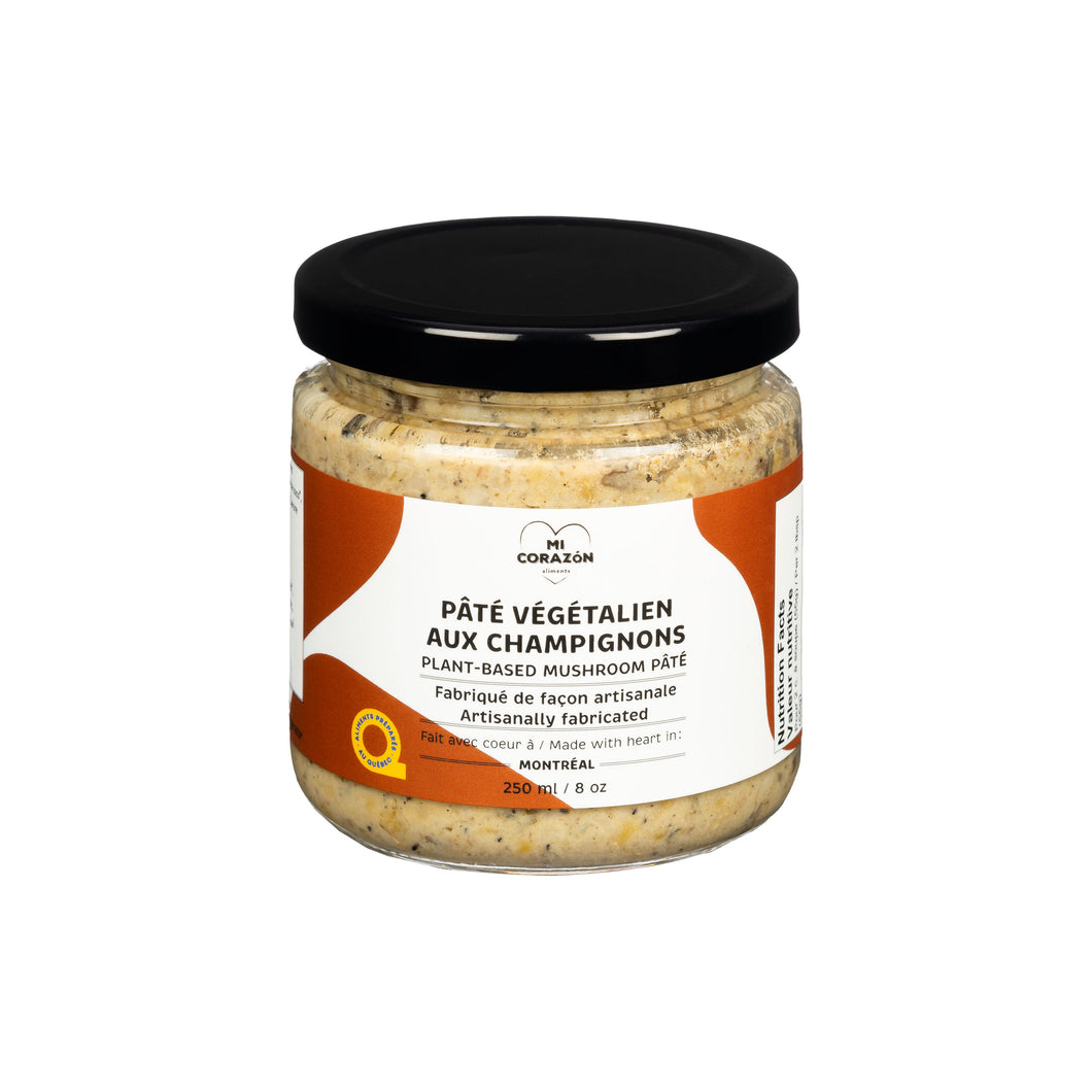 Pâté végétalien aux champignons